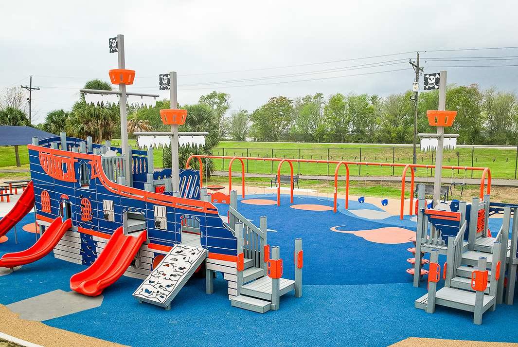 : Port Arthur, TX Fun Island Park Installation by Kraftsman